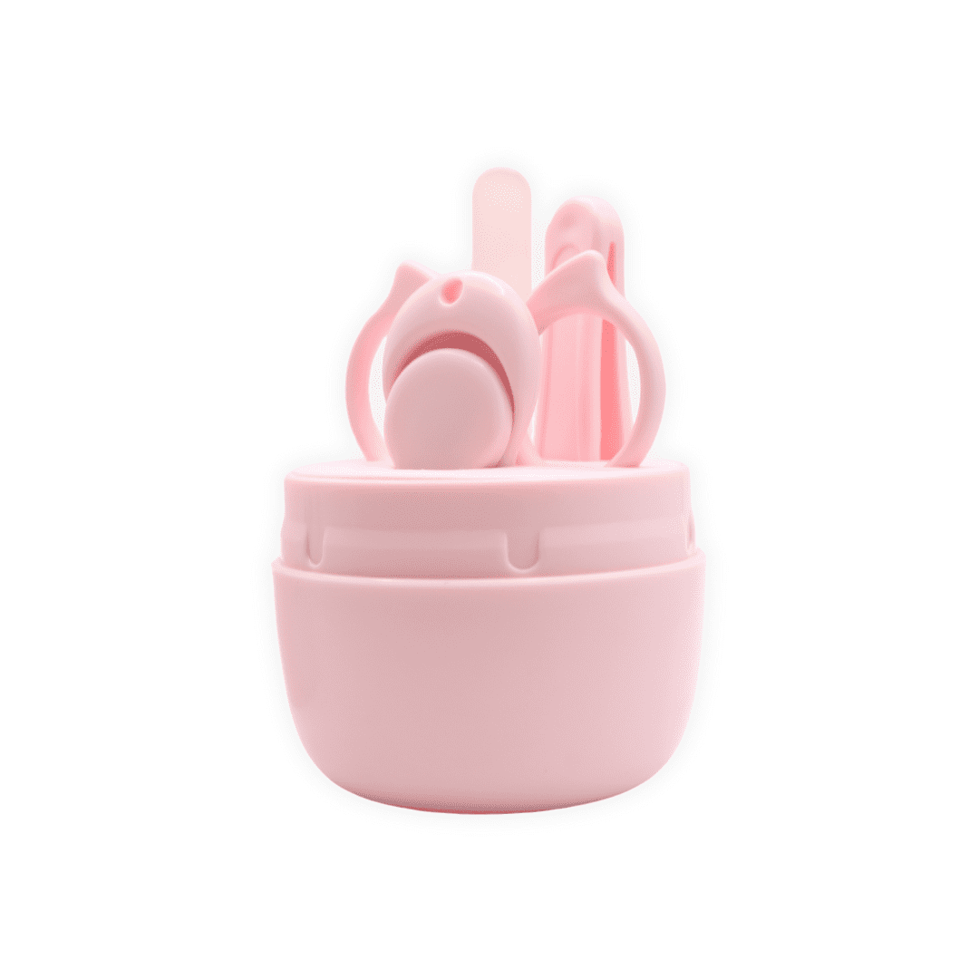 Conjunto de Manicure Infantil – Diversão e Segurança para Pequenos (Cor Rosa)