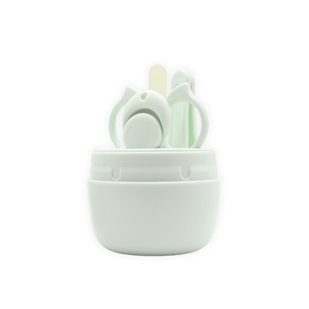 Conjunto de Manicure Infantil – Diversão e Segurança para os mais Pequenos (Cor Verde)