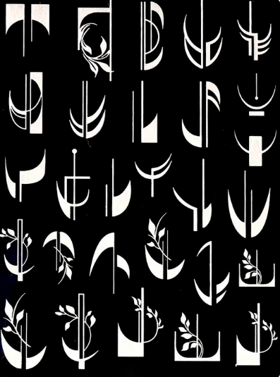 Placa de Stamping Manicure Francesa Moderna: Elegância Reimaginada em Nail Art