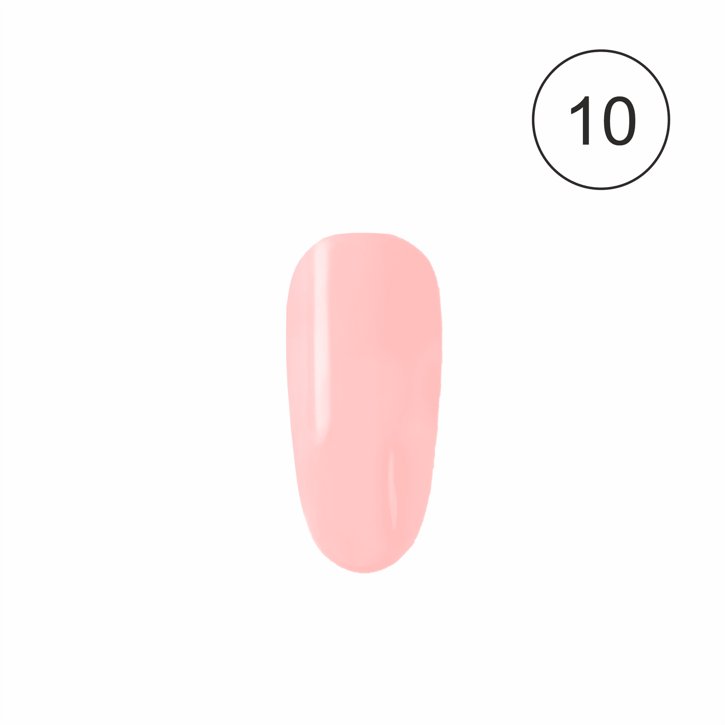 Caneta de Verniz Gel 3 em 1 na cor rosa clarinho, semelhante à flor hibisco, com base, cor e top coat num único produto, ideal para manicures práticas e precisas. Necessita de Máquina UV para catalisar e secar o verniz gel.