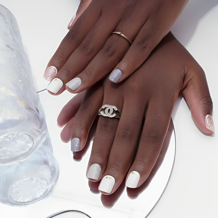 Stick-On Gel Ice: Verniz Gel Pré-Preparado