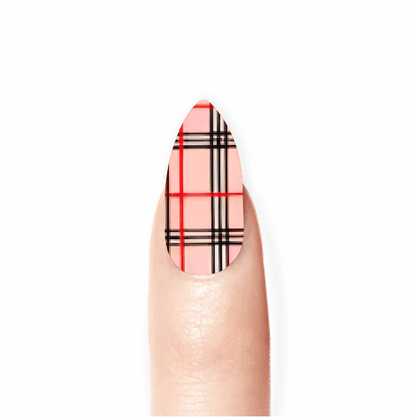 Stick-On Gel Burberry: Verniz Gel Pré-Preparado