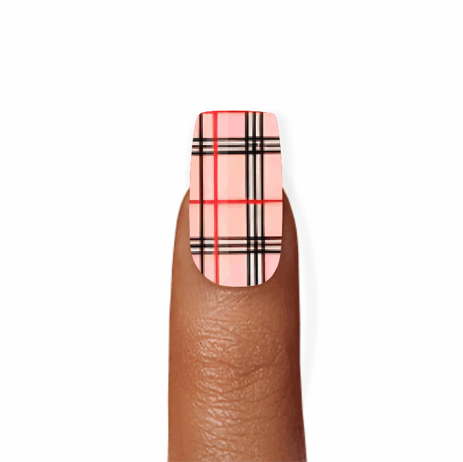 Stick-On Gel Burberry: Verniz Gel Pré-Preparado