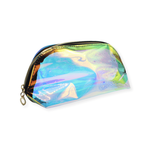 Bolsa de Manicure Holográfica - Prática e à prova de água!