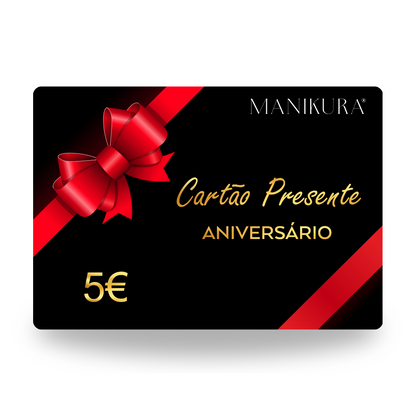 Cartão Presente de Aniversário - Surpreenda com Estilo e Versatilidade