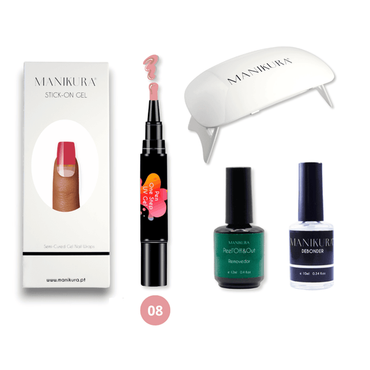 Kit Elegância de Inverno - Verniz Gel com 20%OFF + OFERTA de Bolsa Holográfica