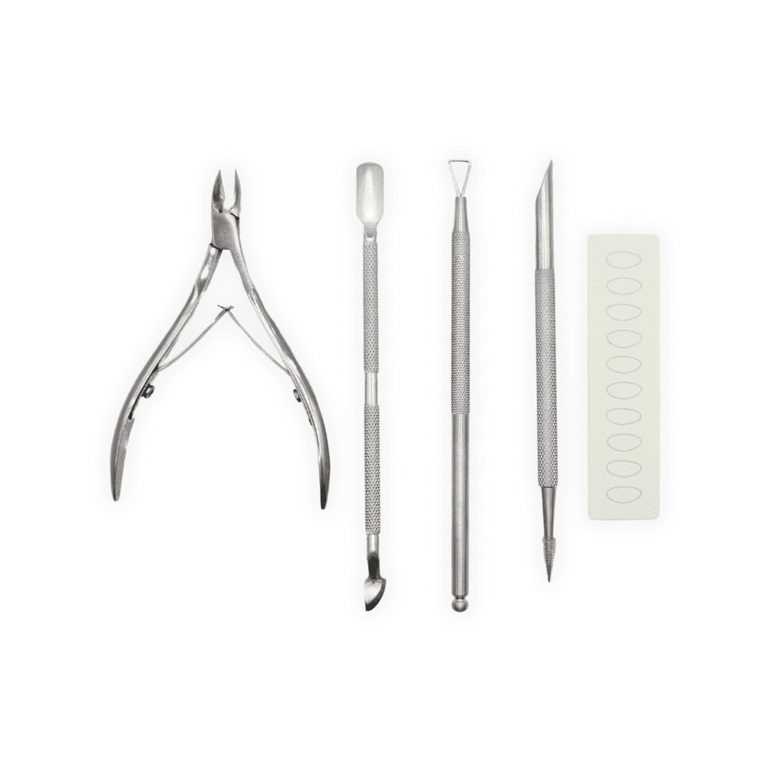 Conjunto de Manicure para Preparação Ideal das Unhas