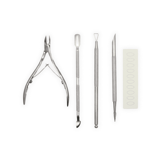 Conjunto de Manicure para Preparação Ideal das Unhas