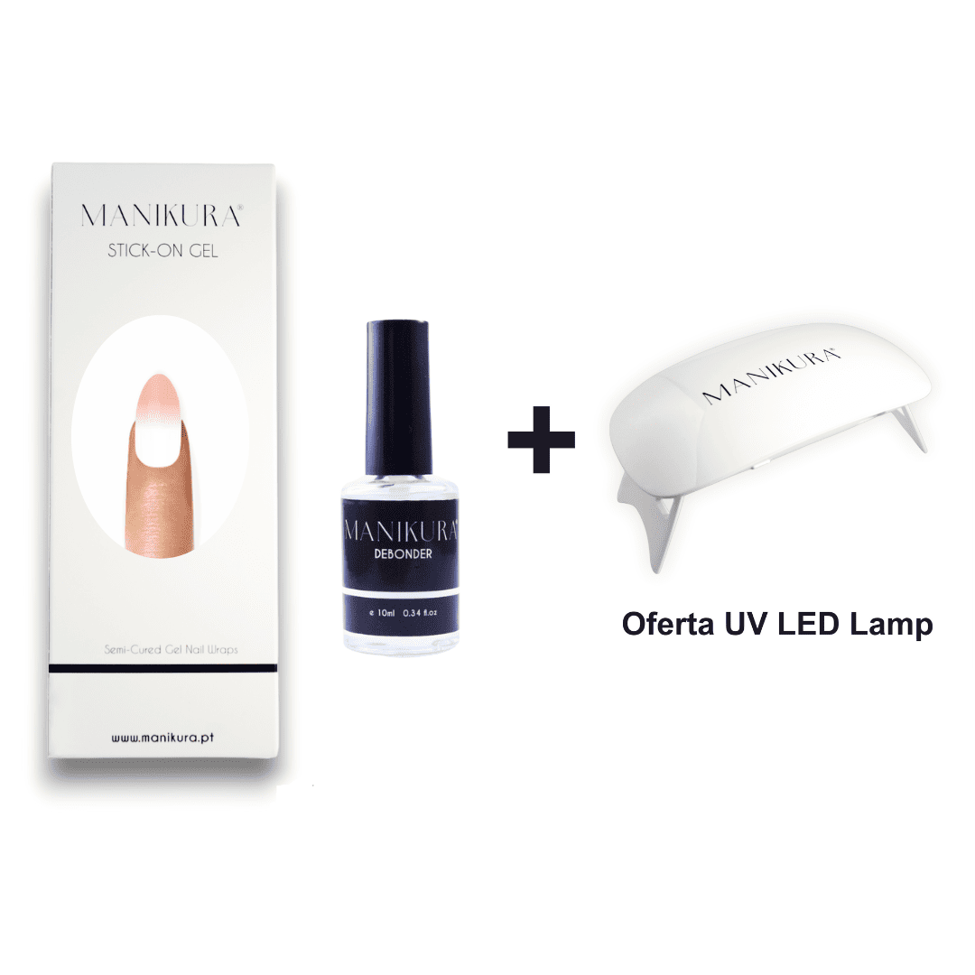 Kit Dia dos Namorados Exclusivo: Verniz Gel Pré-Preparado Pink Milk + OFERTA Lâmpada LED UV