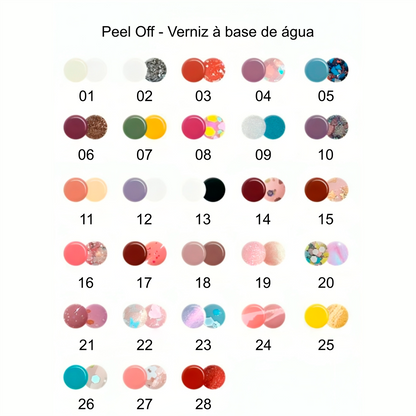 Verniz Peel Off Anna: A Beleza Encantada das Pequenas Princesas!