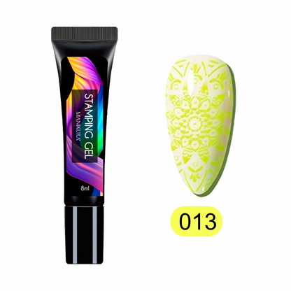 Stamping Gel Amarelo Néon: Adicione Cor Vibrante à Sua Nail Art!
