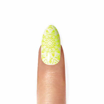 Stamping Gel Amarelo Néon: Adicione Cor Vibrante à Sua Nail Art!
