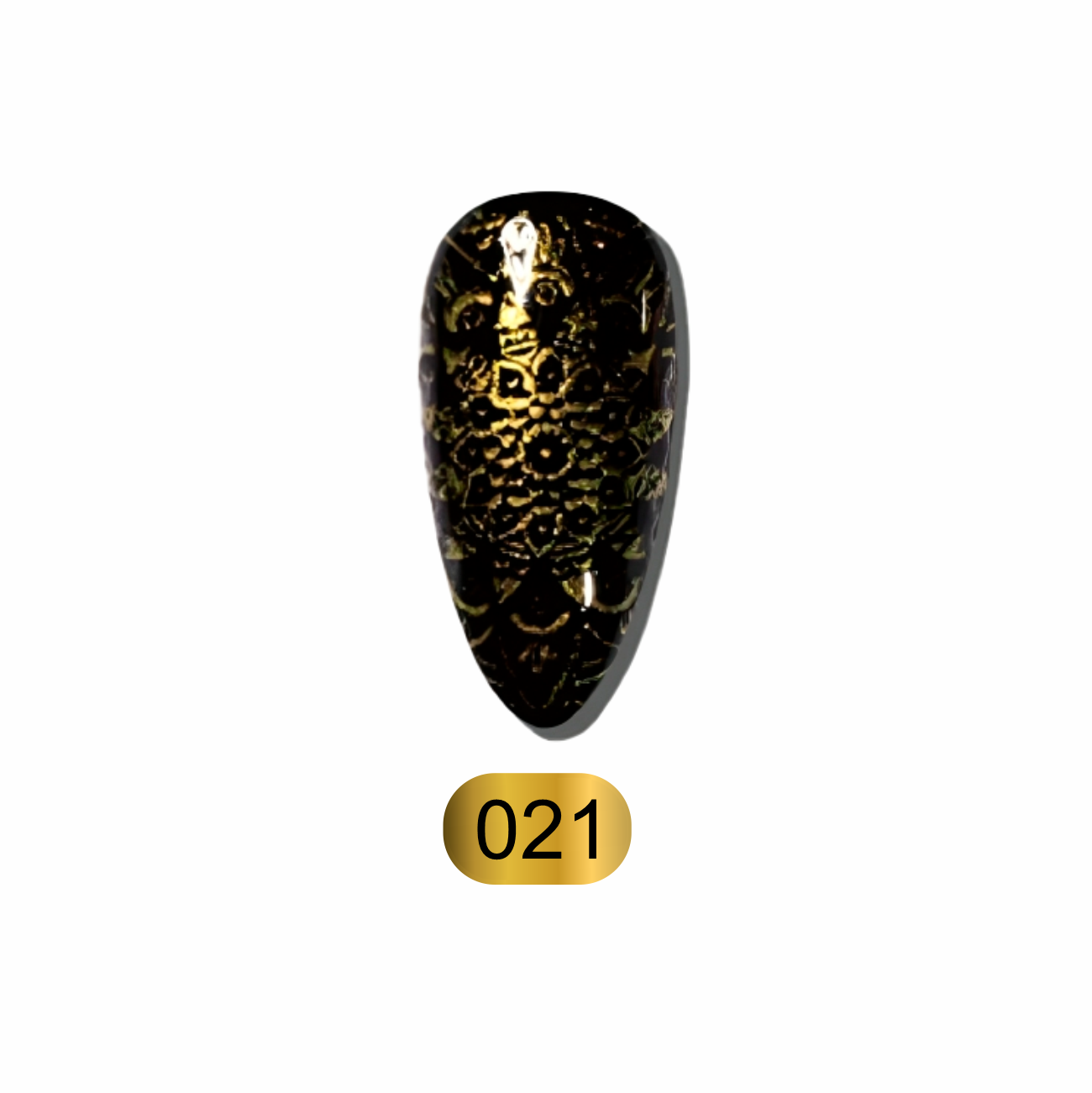 Stamping Gel Dourado: Elegância Radiante para a sua Nail Art!
