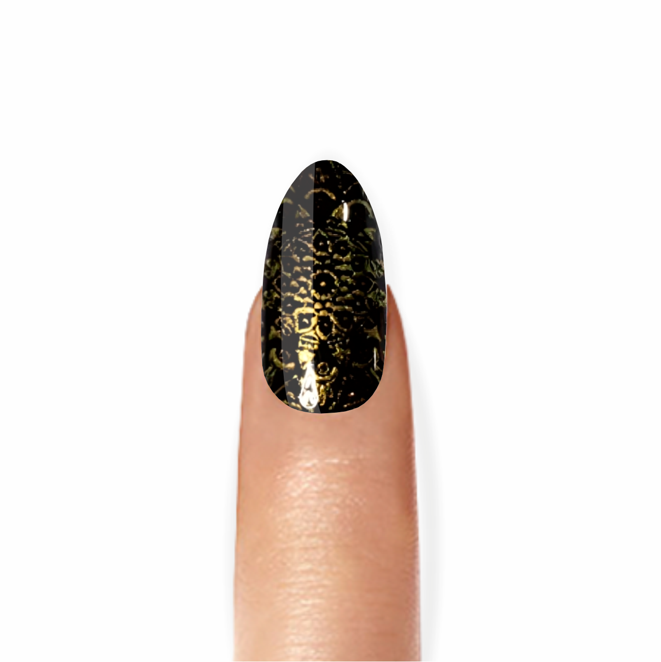 Stamping Gel Dourado: Elegância Radiante para a sua Nail Art!