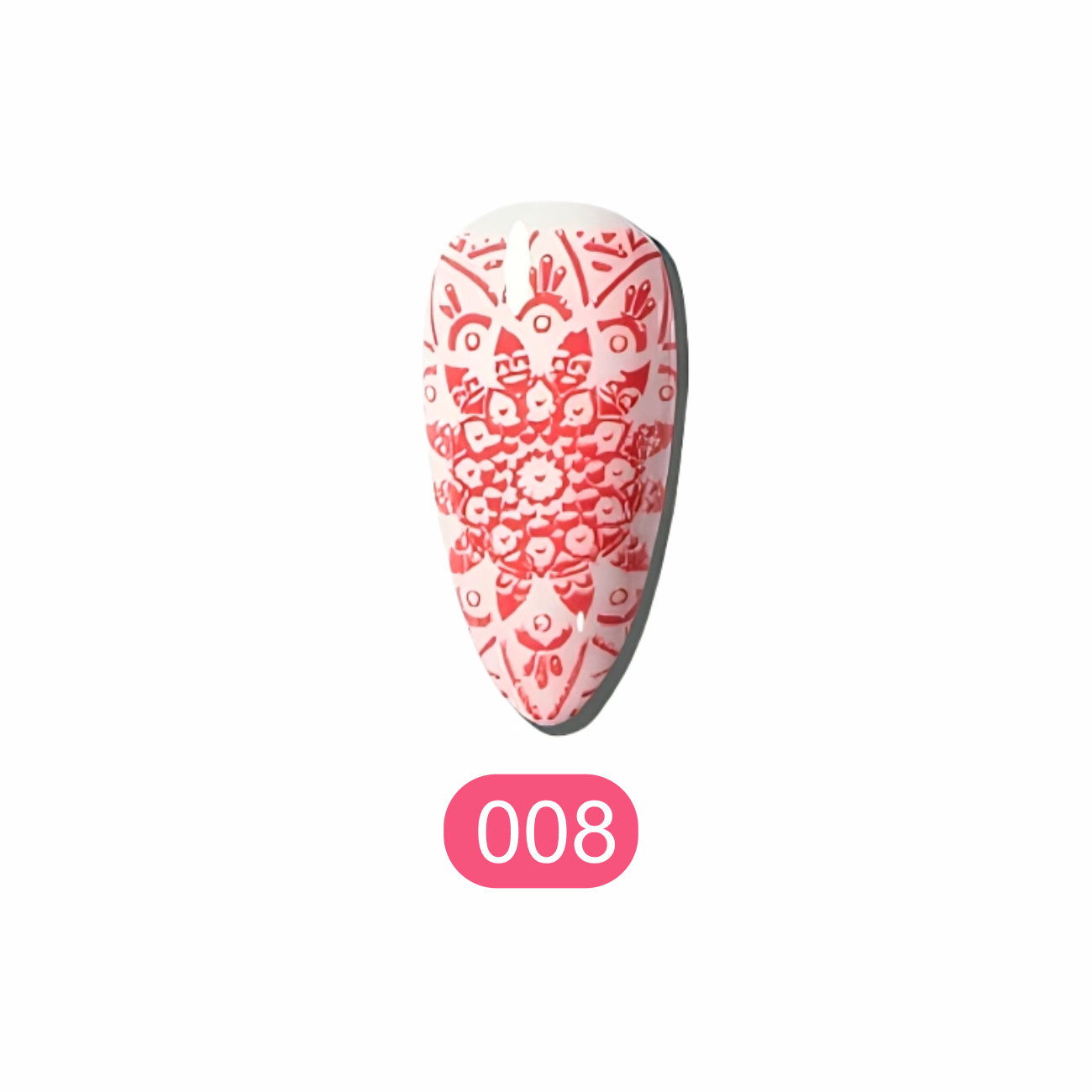 Stamping Gel Salmão: Adicione um Toque Subtil de Cor à sua Nail Art!