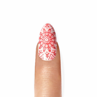 Stamping Gel Salmão: Adicione um Toque Subtil de Cor à sua Nail Art!