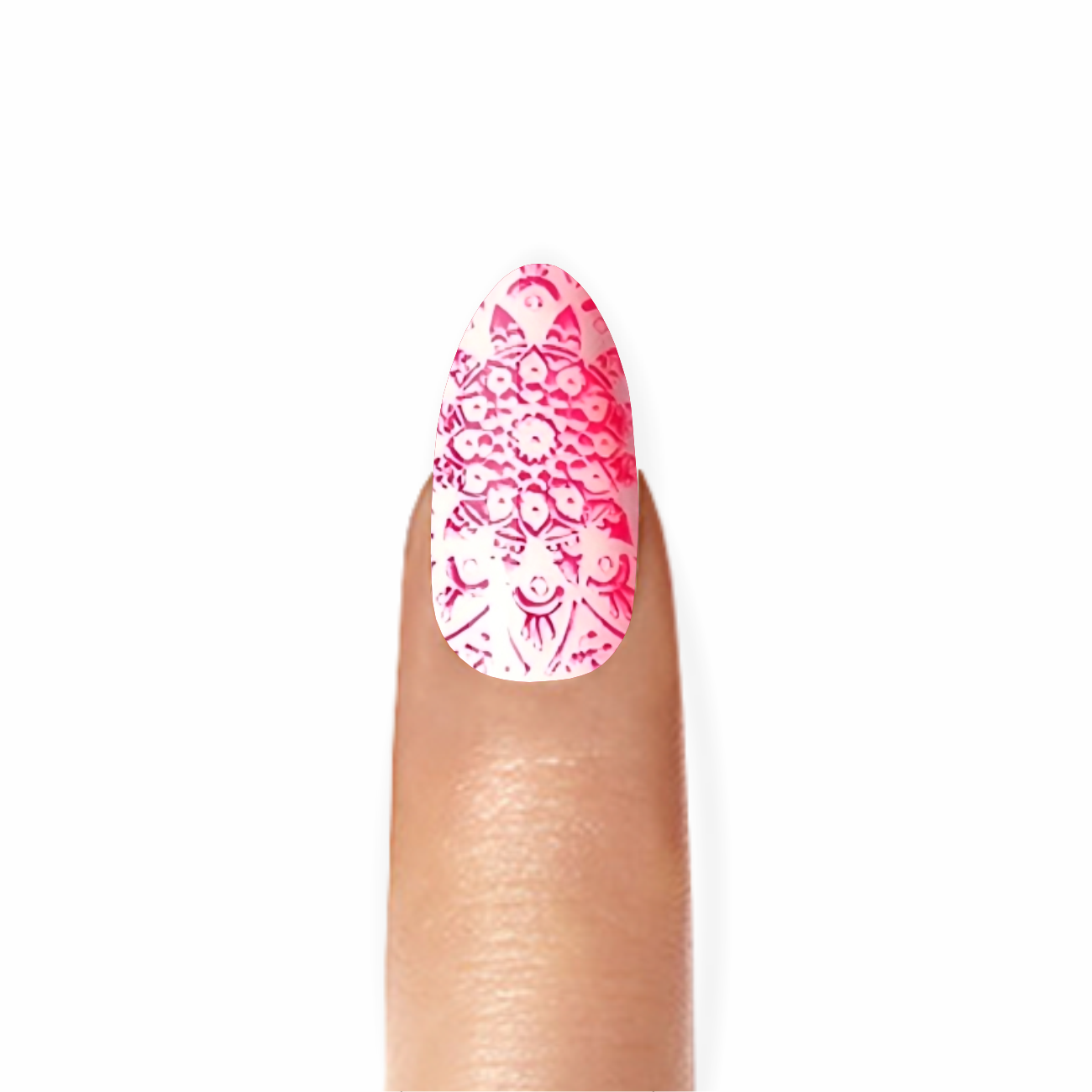 Stamping Gel Rosa Choque: Adicione uma Explosão de Cor à sua Nail Art!