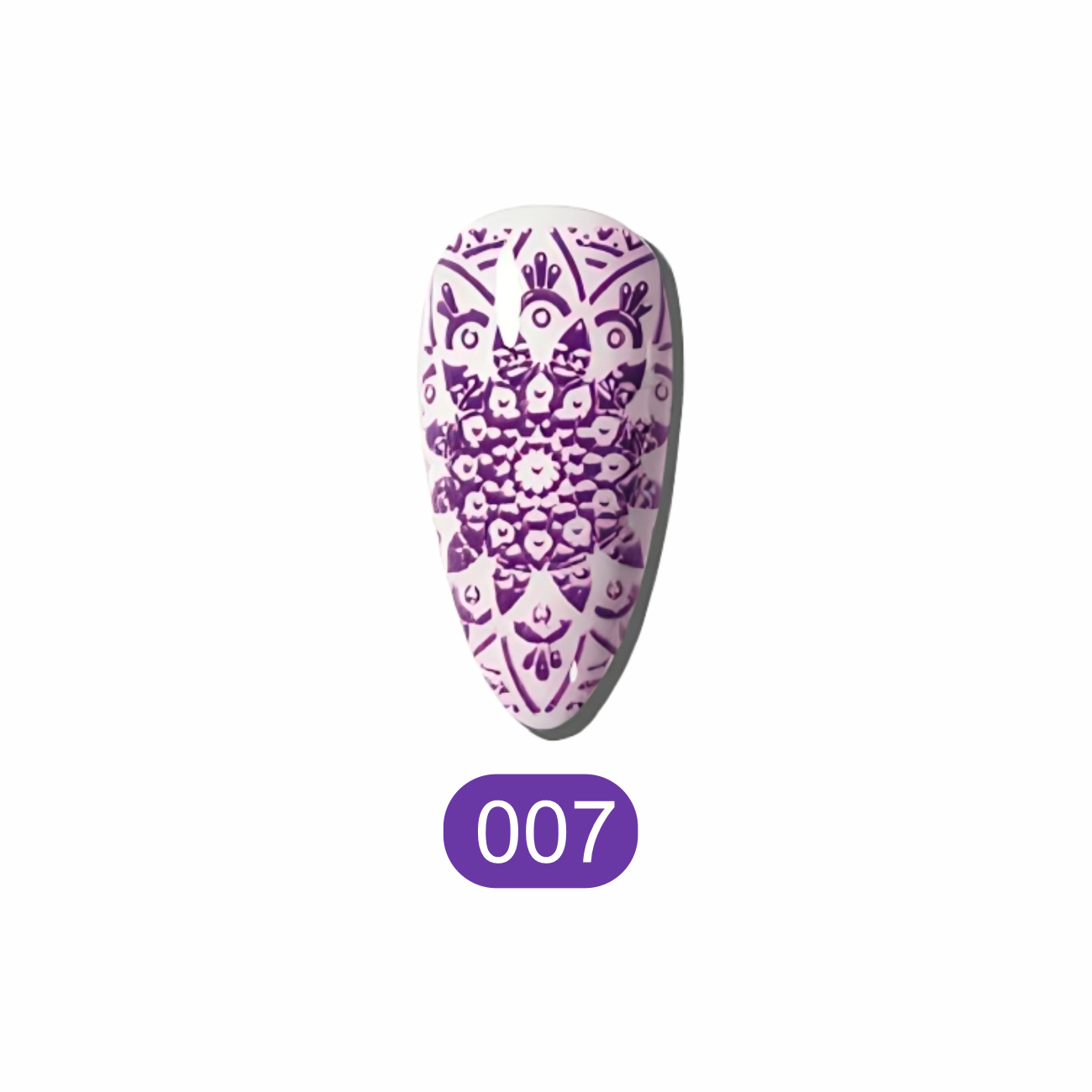 Stamping Gel Roxo: Dê um Toque de Mistério à sua Nail Art!