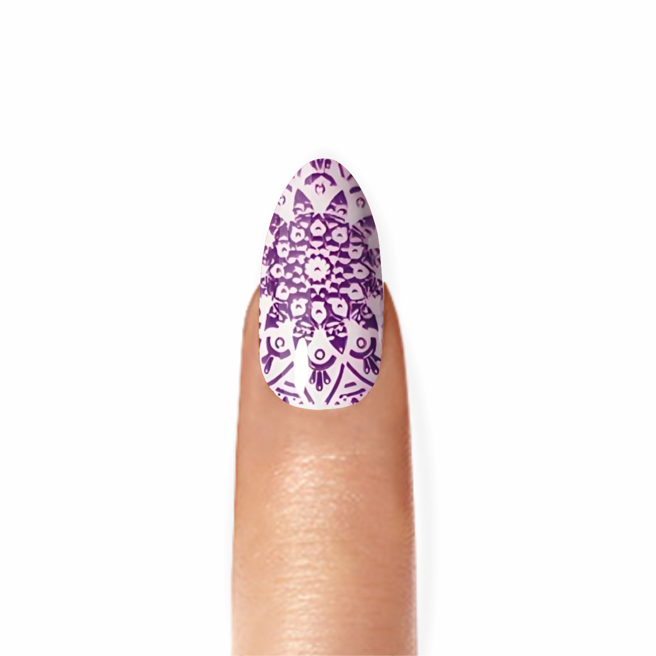 Stamping Gel Roxo: Dê um Toque de Mistério à sua Nail Art!