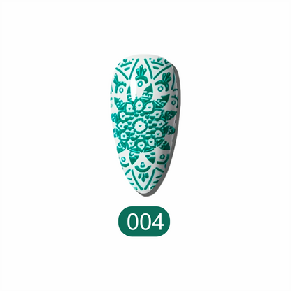 Stamping Gel Verde Selva: Aventura na Ponta dos Dedos!