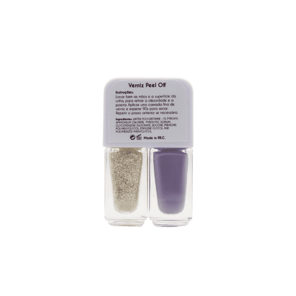 Verniz Peel Off Cinderela: Transforme Unhas em Contos de Fadas!