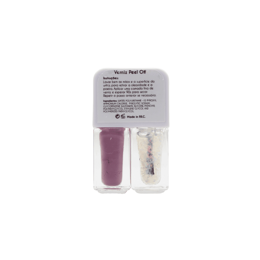 Verniz Peel Off Rapunzel: Um Reino de Cor e Magia para as Unhas!