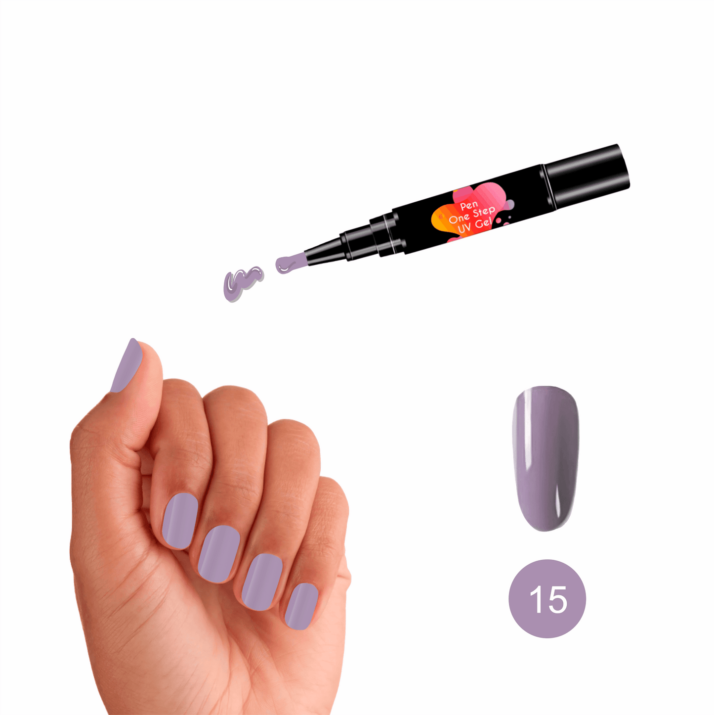 Kit Chic Bunny: 3 Canetas Verniz Gel 3 em 1 + OFERTA Caneta Coral