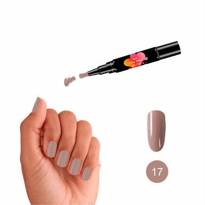 #17 Pen One Step Sandy - Verniz Gel 3 em 1