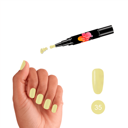 #35 Pen One Step Sultana - Verniz Gel 3 em 1