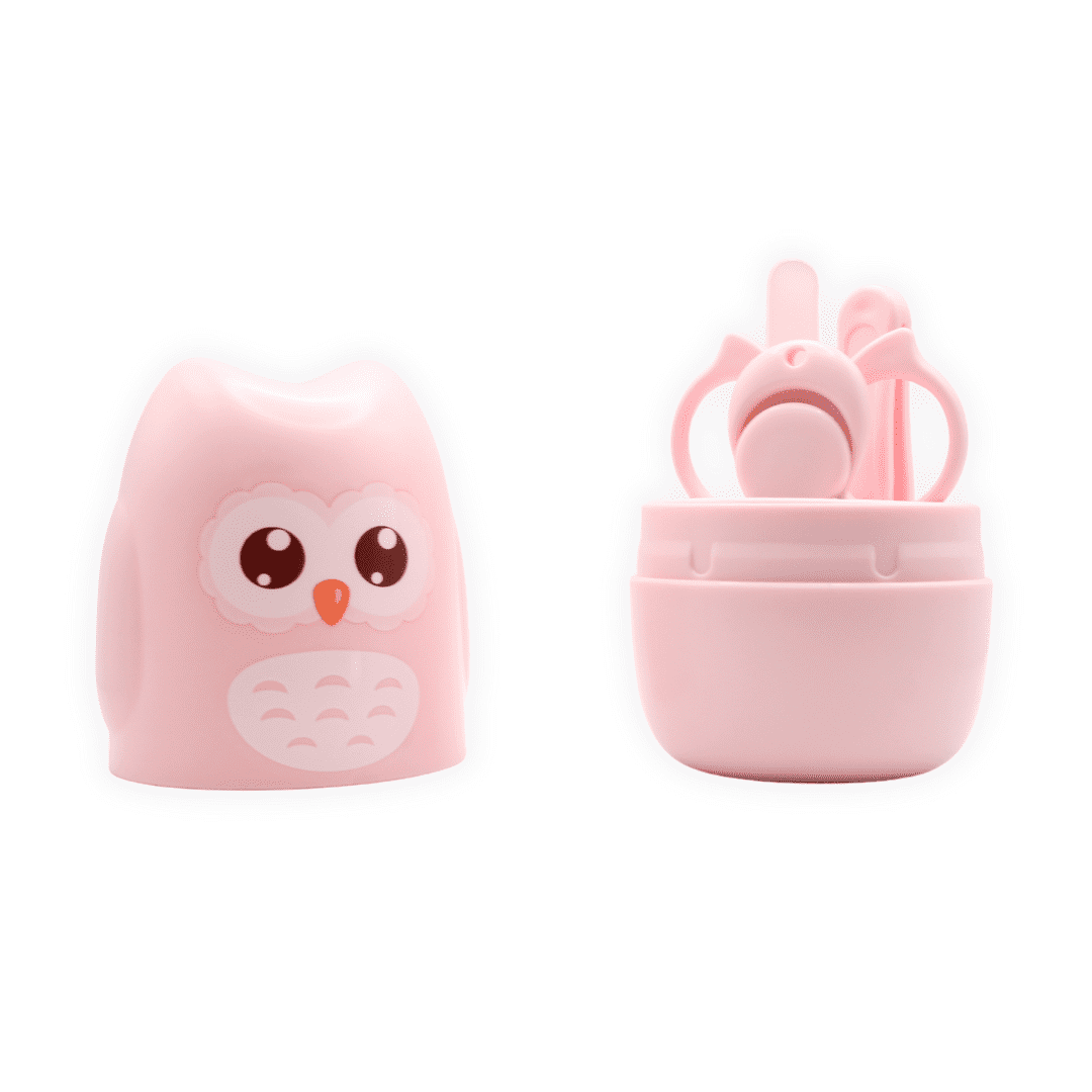 Conjunto de Manicure Infantil – Diversão e Segurança para Pequenos (Cor Rosa)