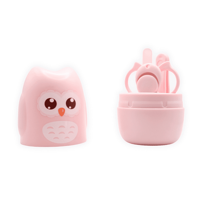 Conjunto de Manicure Infantil – Diversão e Segurança para Pequenos (Cor Rosa)