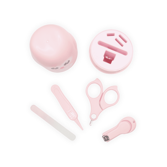 Conjunto de Manicure Infantil – Diversão e Segurança para Pequenos (Cor Rosa)