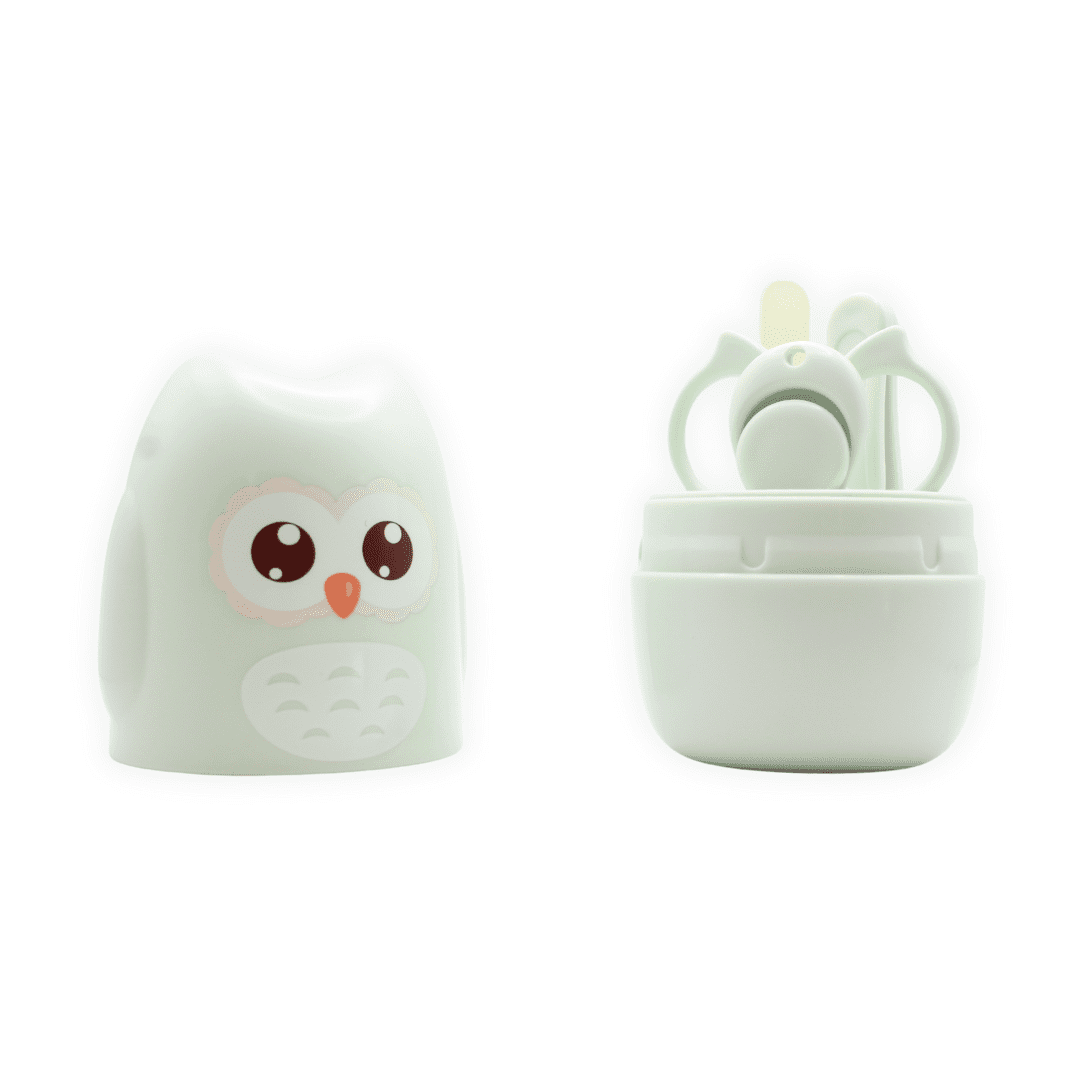 Conjunto de Manicure Infantil – Diversão e Segurança para os mais Pequenos (Cor Verde)