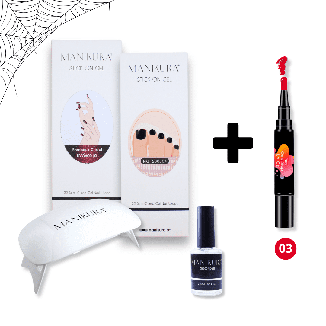 Kit Wednesday Halloween com 𝗢𝗳𝗲𝗿𝘁𝗮 𝗱𝗲 𝗖𝗮𝗻𝗲𝘁𝗮 𝗱𝗲 𝗩𝗲𝗿𝗻𝗶𝘇 𝗚𝗲𝗹 𝟯 𝗲𝗺 𝟭 𝗻𝗮 𝗰𝗼𝗿 #𝟬𝟯 𝗚𝗿𝗼𝘀𝗲𝗹𝗵𝗮