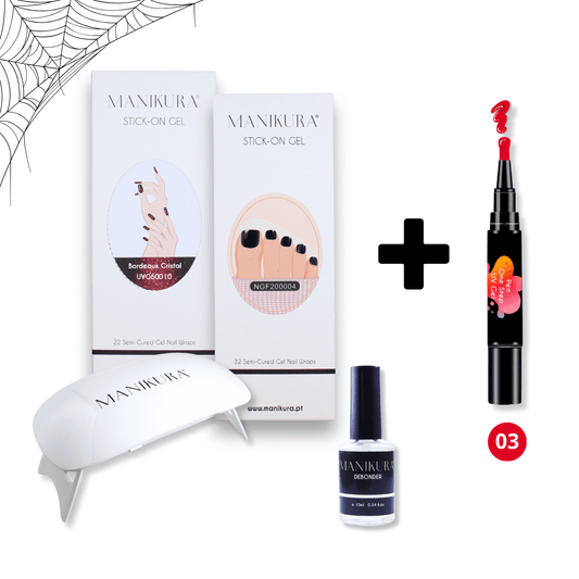 Kit Wednesday Halloween com 𝗢𝗳𝗲𝗿𝘁𝗮 𝗱𝗲 𝗖𝗮𝗻𝗲𝘁𝗮 𝗱𝗲 𝗩𝗲𝗿𝗻𝗶𝘇 𝗚𝗲𝗹 𝟯 𝗲𝗺 𝟭 𝗻𝗮 𝗰𝗼𝗿 #𝟬𝟯 𝗚𝗿𝗼𝘀𝗲𝗹𝗵𝗮