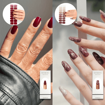 Kit de Outono Encantado Premium – Unhas Sofisticadas com a praticidade 3 em 1