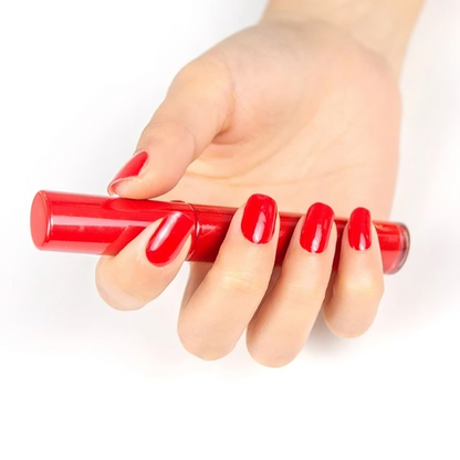 Stick-On Gel Red: Verniz Gel Pré-Preparado (30 uni.)