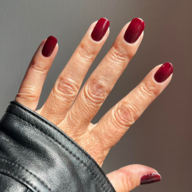 Stick-On Gel Marsala: Verniz Gel Pré-Preparado