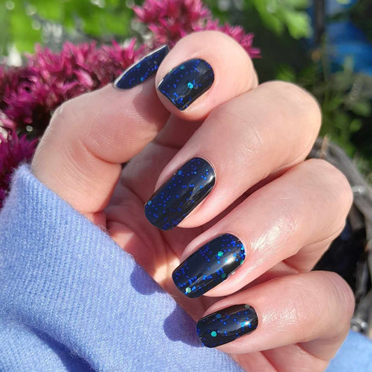 Stick-On Gel Oceano Pacífico: Verniz Gel Pré- Preparado