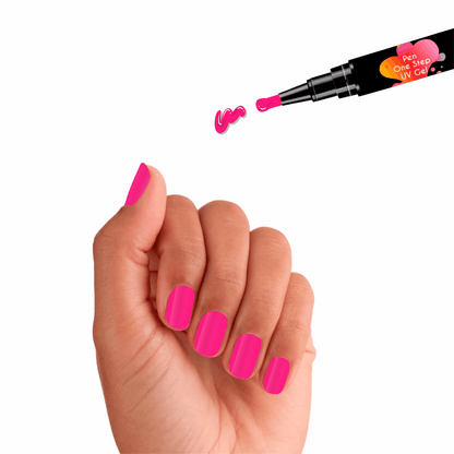 #33 Pen One Step Amaranto - Verniz Gel 3 em 1