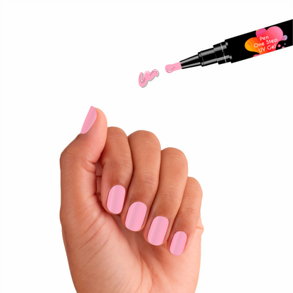 #19 Pen One Step Ballet - Verniz Gel 3 em 1