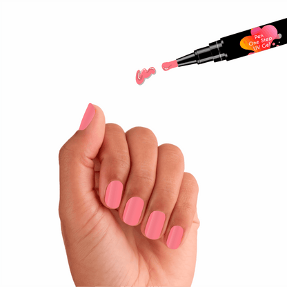 #20 Pen One Step Coral - Verniz Gel 3 em 1