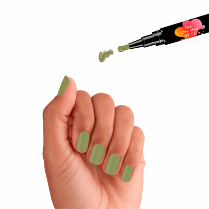 #27 Pen One Step Musgo - Verniz Gel 3 em 1