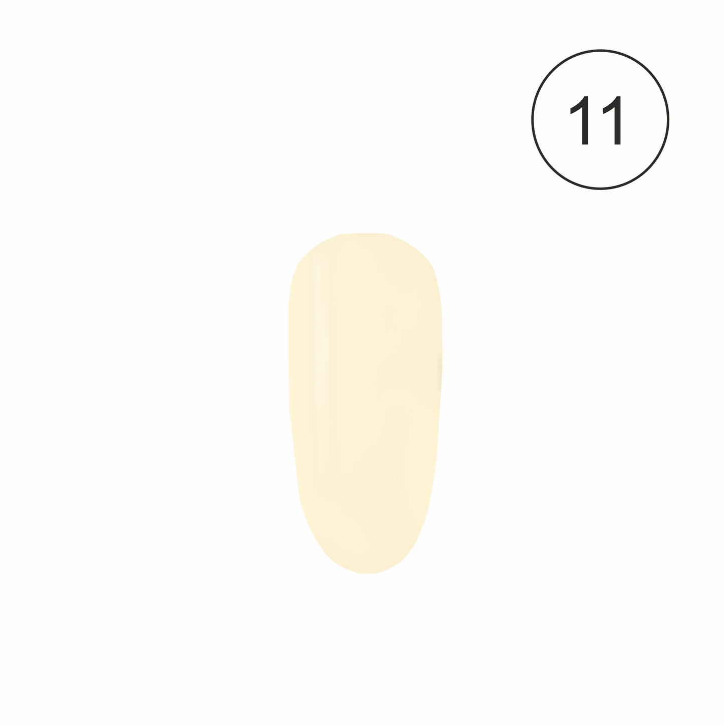 Caneta de Verniz Gel 3 em 1 na cor cetim clarinho, semelhante ao tecido de cetim clarinho, uma cor elegante, com base, cor e top coat num único produto, ideal para manicures práticas e precisas. Necessita de Máquina UV para catalisar e secar o verniz gel.