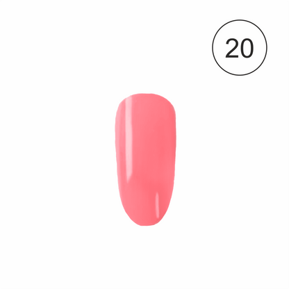 #20 Pen One Step Coral - Verniz Gel 3 em 1