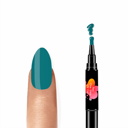 #18 Pen One Step Azure - Verniz Gel 3 em 1