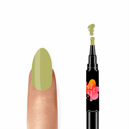 #16 Pen One Step Matcha - Verniz Gel 3 em 1