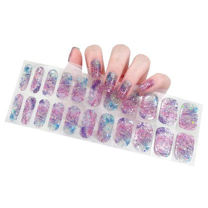 Stick-On Gel Algodão Doce: Verniz de Gel Pré-Preparado