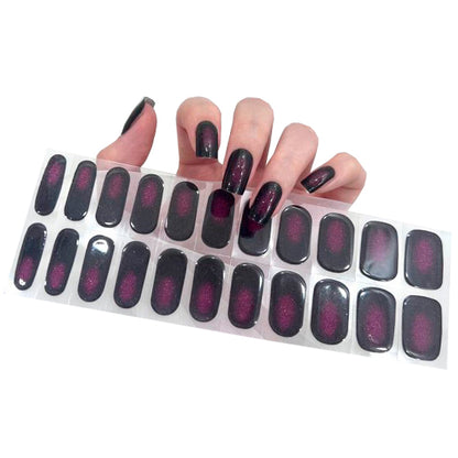 Stick-On Gel Bordeaux Cristal: Verniz de Gel Pré-Preparado