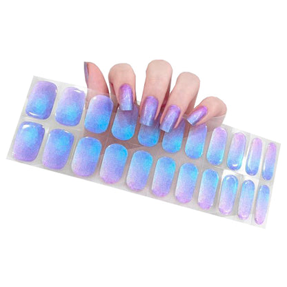 Stick-On Gel Camaleão Mix: Verniz Gel Pré-Preparado